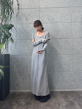 「CODE A（コードエー）のアイテム（ワンピース/ドレス）」を使った、yngykさん（レディース・162cm）の春コーディネート