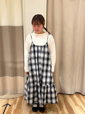 「sm2rhythm（サマンサモスモスリズム）のアイテム（トップス）」を使った、か なさん（レディース・152cm）の春コーディネート