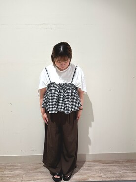 か なさん（レディース・152cm）の夏コーディネート