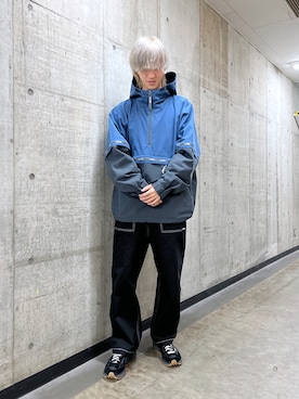 「XLARGE（エクストララージ）のアイテム（その他アウター）」を使った、永田　京平さん（メンズ・176cm）の夏コーディネート