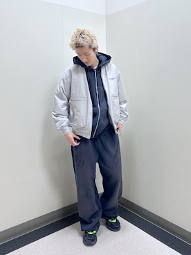 永田　京平さん（メンズ・176cm）の冬コーディネート