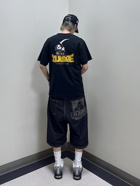 「XLARGE（エクストララージ）のアイテム」を使った、永田　京平さん（メンズ・176cm）の夏コーディネート
