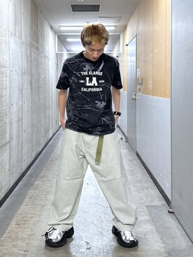 永田 京平さん(メンズ・176cm)の夏コーディネート