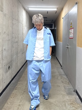 永田　京平さん（メンズ・176cm）の夏コーディネート