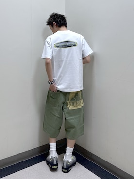 「XLARGE（エクストララージ）のアイテム」を使った、永田　京平さん（メンズ・176cm）の春コーディネート