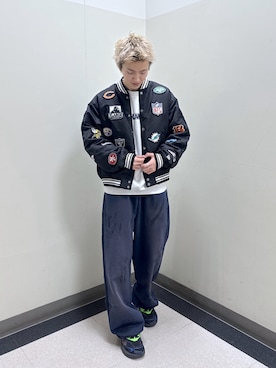 永田　京平さん（メンズ・176cm）の冬コーディネート