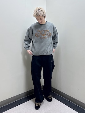 永田　京平さん（メンズ・176cm）の冬コーディネート