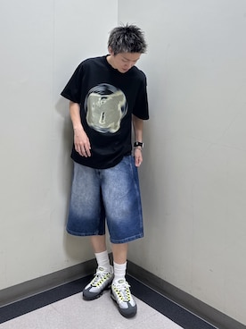 「XLARGE（エクストララージ）のアイテム」を使った、永田　京平さん（メンズ・176cm）の春コーディネート