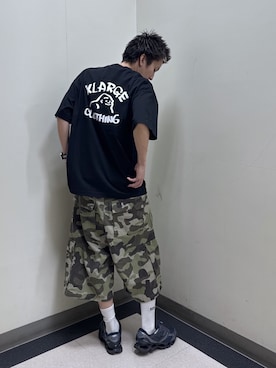 「XLARGE（エクストララージ）のアイテム（パンツ）」を使った、永田　京平さん（メンズ・176cm）の春コーディネート