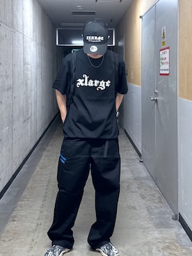 大人気★XLARGE スウェット カーゴショーパン コーデしやすい◎ エクストララージ（XLARGE）（メンズ）スウェット カーゴ