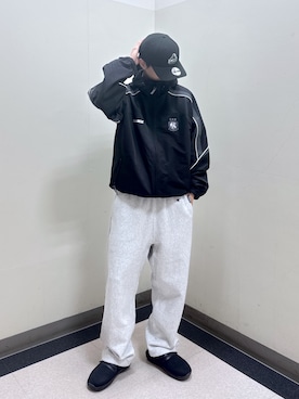 「アイテム（ナイロンジャケット）」を使った、永田　京平さん（メンズ・176cm）の秋コーディネート