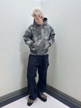 永田　京平さん（メンズ・176cm）の冬コーディネート