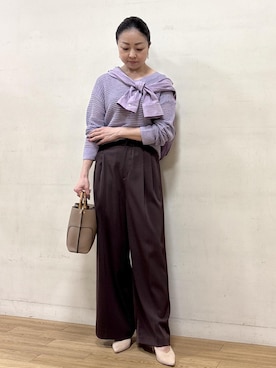 akiさん（レディース・164cm）の春コーディネート