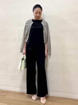 akiさん（レディース・164cm）の春コーディネート