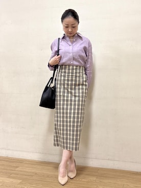 akiさん（レディース・164cm）の春コーディネート