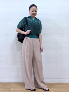 akiさん（レディース・164cm）の夏コーディネート