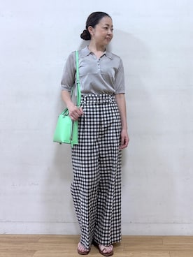 「E'POR（エポール）のアイテム」を使った、akiさん（レディース・164cm）の春コーディネート