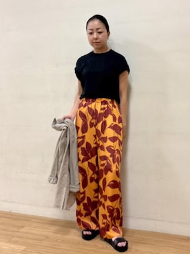「旅行コーデ」｜akiさん（レディース・164cm・40代）の夏コーディネート