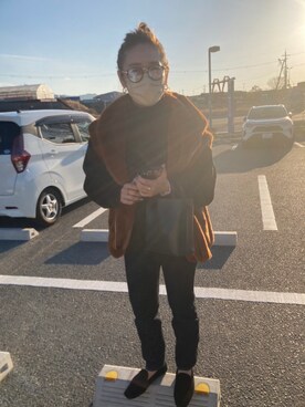 「Bou Jeloud（ブージュルード）のアイテム（その他アウター）」を使った、kaaaaaananaさん（レディース・150cm）の冬コーディネート