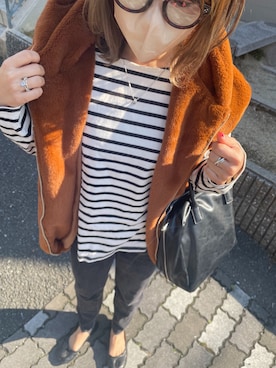 「Bou Jeloud（ブージュルード）のアイテム（その他アウター）」を使った、kaaaaaananaさん（レディース・150cm）の春コーディネート