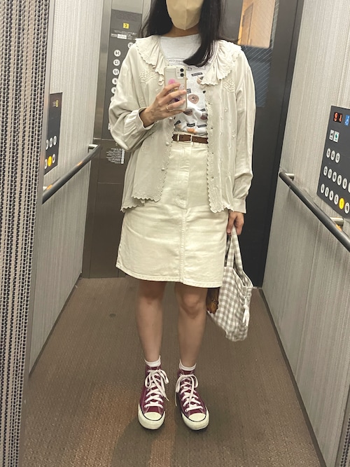 fig London（フィグロンドン）の「Ry/cutwork フレアBL（シャツ