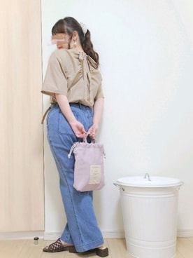 「アンブルネージュ」｜「アイテム（パンツ）」を使った、yonyonyon4888さん（レディース・156cm）の夏コーディネート