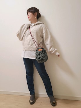 yonyonyon4888さん（レディース・156cm）の冬コーディネート