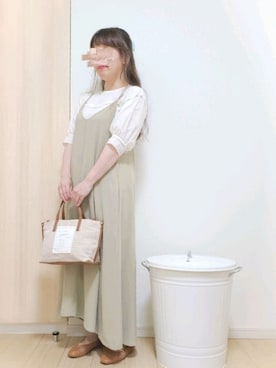 「アンブルネージュ」｜「アイテム（ワンピース/ドレス）」を使った、yonyonyon4888さん（レディース・156cm）の夏コーディネート