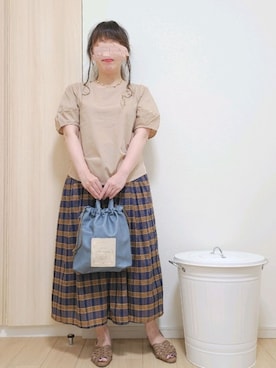 「AmbreNeige」｜「アイテム（パンプス）」を使った、yonyonyon4888さん（レディース・156cm）の夏コーディネート