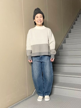 フタバさん(レディース・151cm)の冬コーディネート