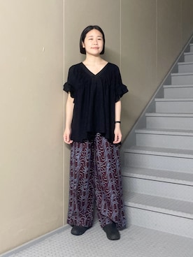 「URBAN RESEARCH Sonny Label（アーバンリサーチサニーレーベル）のアイテム（トップス）」を使った、フタバさん（レディース・151cm）の春コーディネート