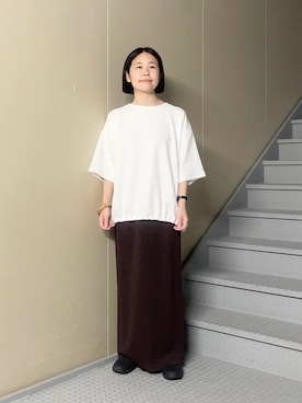 「URBAN RESEARCH Sonny Label（アーバンリサーチサニーレーベル）のアイテム」を使った、フタバさん（レディース・151cm）の春コーディネート