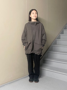 「アイテム（ジャケット/アウター）」を使った、フタバさん（レディース・151cm・20代）の秋コーディネート