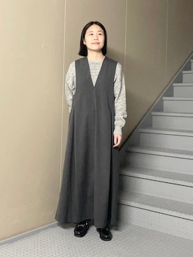 フタバさん(レディース・151cm)の冬コーディネート