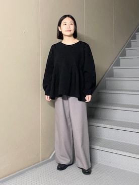 「URBAN RESEARCH Sonny Label（アーバンリサーチサニーレーベル）のアイテム」を使った、フタバさん（レディース・151cm）の冬コーディネート