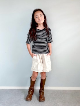 いちふぅ姉妹さん（キッズ・134cm）の夏コーディネート