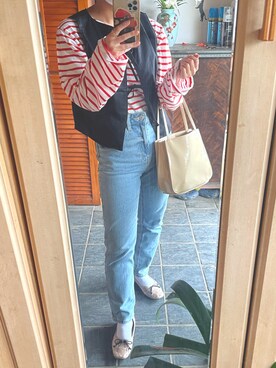 「WEGO（ウィゴー）のアイテム（バレエシューズ）」を使った、kaさん（レディース・148cm）の夏コーディネート