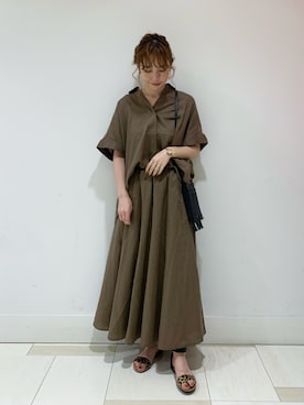 BARNYARDSTORM / ミラクルリネンスキッパーを使った人気ファッション 