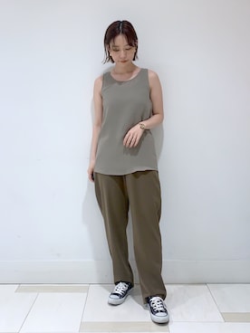 「OFAKIND（オフアカインド）のアイテム」を使った、kaoruko*さん（レディース・164cm）の夏コーディネート