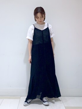 「OFAKIND（オフアカインド）のアイテム」を使った、kaoruko*さん（レディース・164cm）の夏コーディネート