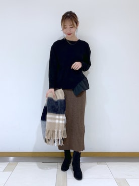 kaoruko*さん（レディース・164cm）の冬コーディネート