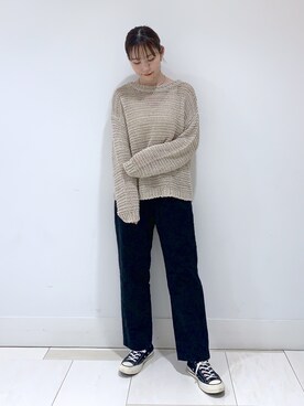 「OFAKIND（オフアカインド）のアイテム」を使った、kaoruko*さん（レディース・164cm）の春コーディネート