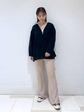 「OFAKIND（オフアカインド）のアイテム」を使った、kaoruko*さん（レディース・164cm）の春コーディネート