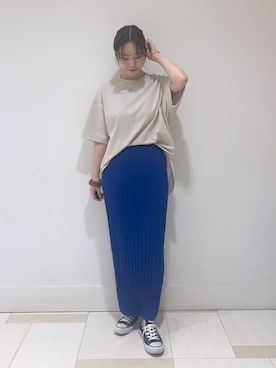「OFAKIND（オフアカインド）のアイテム」を使った、kaoruko*さん（レディース・164cm）の夏コーディネート