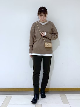 kaoruko*さん（レディース・164cm）の冬コーディネート