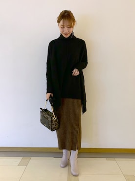 kaoruko*さん（レディース・164cm）の冬コーディネート