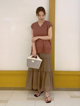 kaoruko*さん(レディース・164cm)の夏コーディネート