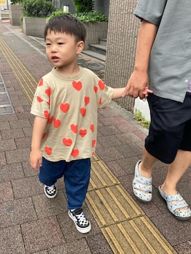 haru☺︎さん（キッズ・100cm）の夏コーディネート