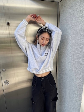 大谷亜宥茄 (EMODA)さん（レディース・170cm）の春コーディネート