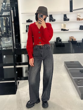 大谷亜宥茄 (EMODA)さん(レディース・170cm)の秋コーディネート